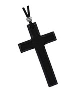 Max Cross Necklace for Boys - Wood Cross Necklace for Men - $40.52