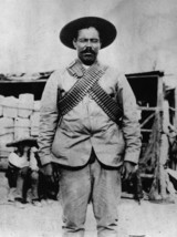 Pancho Villa (bullets) POSTER 24 X 36 INCH Mexico History Revolution - £15.72 GBP
