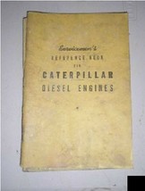 Caterpillar Cat Diesel Engines Service Manual Reference - $23.88