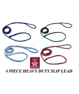 4 DOG ANIMAL CONTROL No SLIP HEAVY DUTY Poly LEAD LEASH Grooming Kennel ... - $12.99