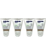 (4) GILLETTE Skin MOISTURIZER HYDRATANT Comforting SHEA Butter Vitamin E... - $887.20 MXN