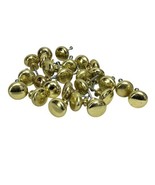 Vtg Brass Mushroom Cabinet Drawer Knob Pull Retro Handle 1 1/4&quot; Dia Lot ... - $45.45 CAD