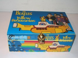 NEW The Beatles Yellow Submarine Decoupage Storage Jewelery Box - £55.94 GBP