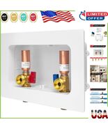 Versatile Push-Fit Washing Machine Outlet Box with Lead-Free Brass Conne... - $99.30 CAD