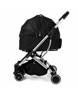 DODOPET Separate pet Stroller can be Folded for Cats and Dogs (Black) - €234,69 EUR
