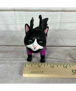 Ankyo Black Cat Bat Wings Plastic Figure PVC Halloween Cake Topper 5” Pu... - £8.27 GBP