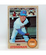 1968 Topps # 179 Bill Stoneman SIGNED Autograph Chicago Cubs Card - £5.46 GBP