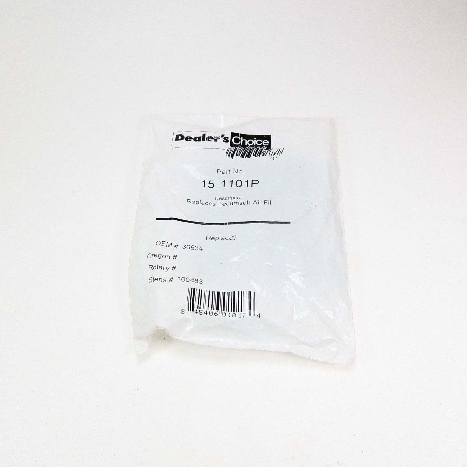 New Dealer&#39;s Choice 15-1101P Air Filter Tecumseh 36634 740061 - $0.99
