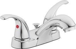 Bathroom Sink Faucet With Two Handles, Polished Chrome, Aqua Vista, Av. - £33.27 GBP