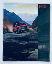 1992 Chevrolet Pickups Dealer Showroom Sales Brochure Guide Catalog - $9.45
