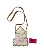 Betsey Johnson Gingerbread Christmas Tree Crossbody Bag Holiday Purse Pi... - $45.00