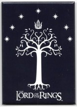 The Lord of the Rings Gondor Insignia Tree Stars Refrigerator Magnet NEW UNUSED - £3.18 GBP