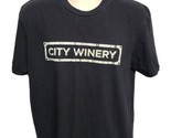 City Winery Atlanta Boston Chicago Nashville NYC Adult Large Black TShirt - $19.80