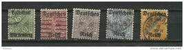 Germany  1920 Accumulation Used  Overprint &quot; Deutsches Reich&quot; - £4.67 GBP