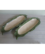 DEPT 56 91328 POTTERY PAIR OF CORN COB HOLDERS  NEW WITH TAGS - $31.24 CAD
