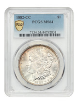 1882-CC $1 PCGS MS64 - $483.79