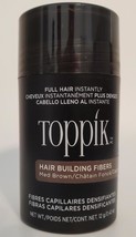 Toppik Hair Building Fibers Medium Brown 12g .42 oz - £13.52 GBP
