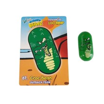 Mighty Beanz 87 Croc Bean 2003 Series 2 Moose Entertainment With Playing Card - £18.39 GBP