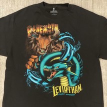 Canada’s Wonderland Theme Park T Shirt Adult Mens Sz L Behemoth &amp; Leviat... - £118.00 GBP