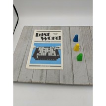 1985 Last Word Board Game Replacement 3 Playing Pawn Pieces &amp; Instructio... - $9.99