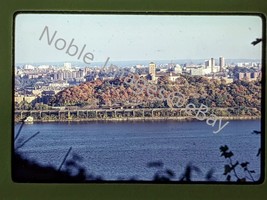 1973 Skyline Day Time View Manhattan Central Park via Fort Lee Kodachrome Slide - £3.10 GBP