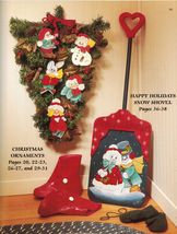 Tole Decorative Painting Fall Into Christmas Halloween V6 Lou Ann Stenberg Book  - £12.04 GBP