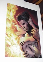 X-Men Poster #129 Wolverine Jean Grey Poster Greg Land Dark Phoenix MCU Movie - £23.97 GBP
