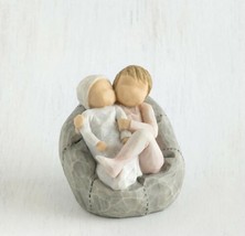 My New Baby Blush Figure Sculpture Hand Painting Willow Tree By Susan Lordi - £66.33 GBP