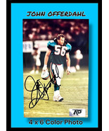 JOHN OFFERDAHL MIAMI DOLPHINS AUTOGRAPHED SIGNED 4X6 COLOR PHOTO wCOA - $24.74