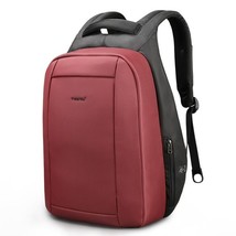 Hidden Anti theft Zipper 15.6 inch Men School Laptop Backpack Water Repellent Tr - £75.46 GBP