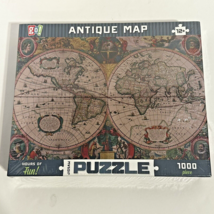 Antique Map 1000 Piece Jigsaw Puzzle by Go! Games - 29.5 x 19 5/8 - New ... - £14.21 GBP