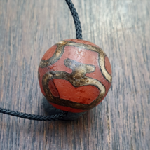 Old Tibetan Himalayan Etched agate  Decorated amulet bead #1 - $770.01 MXN Old Tibetan Himalayan Etched agate  Decorated amulet bead #1 - $770.01 MXN