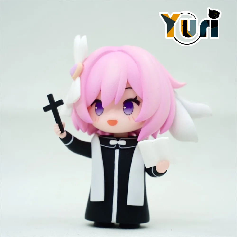 Yuri Game Honkai Impact 3rd Elysia Q Figure Doll Toy Model Display Cute Anime - £42.99 GBP