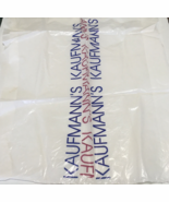 Defunct Kaufmann&#39;s department store large plastic store shopping bag mov... - €17,07 EUR