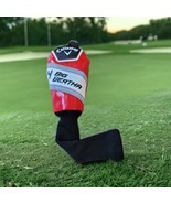 Callaway Big Bertha Hybrid head cover rescue black red fast ship - $150.79 MXN