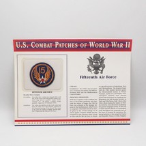 U.S. Combat Patches Of World War II 2 Fifteenth Air Force Shoulder Sleeve New - £12.36 GBP