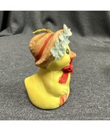 Vintage Giftco Inc. Porcelain Chick Baby Chicken Dinner Bell  3” Tall - £3.11 GBP