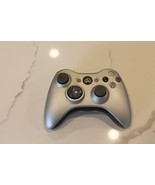 Microsoft Xbox 360 wireless controller silver OEM factory controller mod... - £47.20 GBP