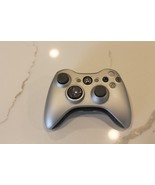 Microsoft Xbox 360 wireless controller silver OEM factory controller mod... - $59.99