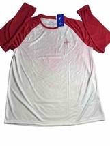 Guy Harvey Men’s 2XL Long Sleeve UPF-30 Fishing Shirt Stretch Fabric Red White - £15.62 GBP