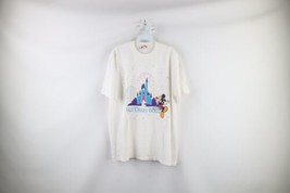 Vintage 90s Disney Mens XL Walt Disney World Fireworks Mickey Mouse T-Shirt USA - £55.34 GBP