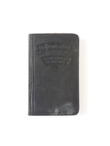 Antique The Prudential Insurance Company Memorandum Book Circa 1920&#39;s Newark NJ - £10.03 GBP