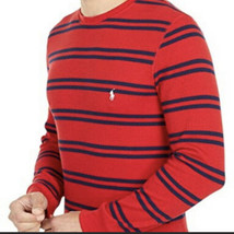 Polo Ralph Lauren Mens Waffle Knit Long Sleeve Tshirt Sz 2XL Thermal Red... - $34.91