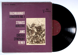 Byron Janis - Concerto No. 1 / Burleske (1965) Vinyl LP • Strauss, Rachmaninoff - £16.82 GBP