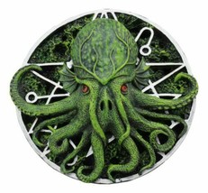 Ebros Oberon Zell The Great Cthulhu Elder with Star Symbol Wall Decor 5.75&quot; Dia - £23.58 GBP