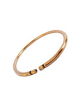 Pure Copper Kada/Bracelet for Men and Women 4 MM round kada , ANTIQUE ,FREE SHIP - £27.37 GBP