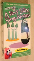 Veggie Tales VHS Tape Children&#39;s Video A Very Silly Sing A Long - £4.72 GBP