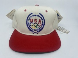VTG Starter Snapback Hat 1996 Atlanta Olympics United States Olympic Committee - £39.10 GBP