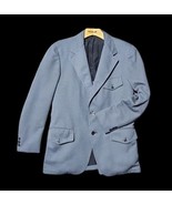 1970s Mens Jacket Blazer Sport Coat Belt Back Single Vent Polyester MOD ... - $95.65 CAD