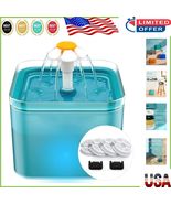 2L Indoor Cat Drinking Fountain - Quiet, Easy Clean, 3 Flow Designs with... - $884.69 MXN